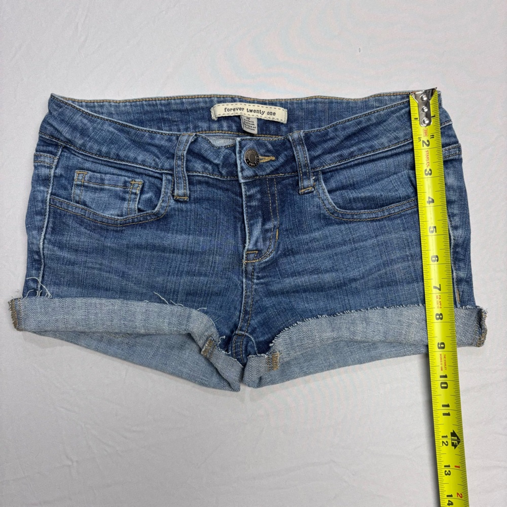 Y2K Forever 21 Micro Denim Shorts - Picture 6 of 7